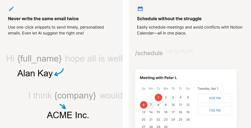 Notion Mail