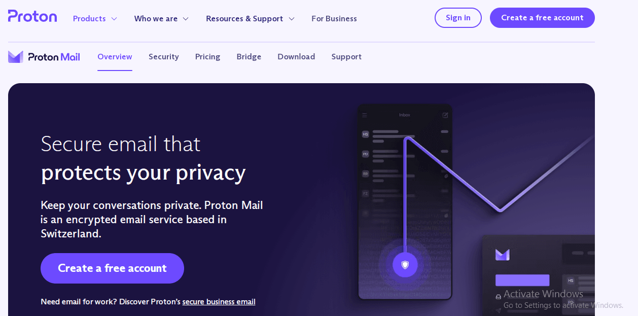 Proton Screenshot