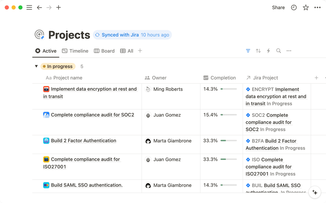 Connect Jira