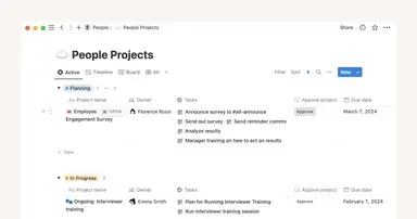 Make work more efficient with database button properties