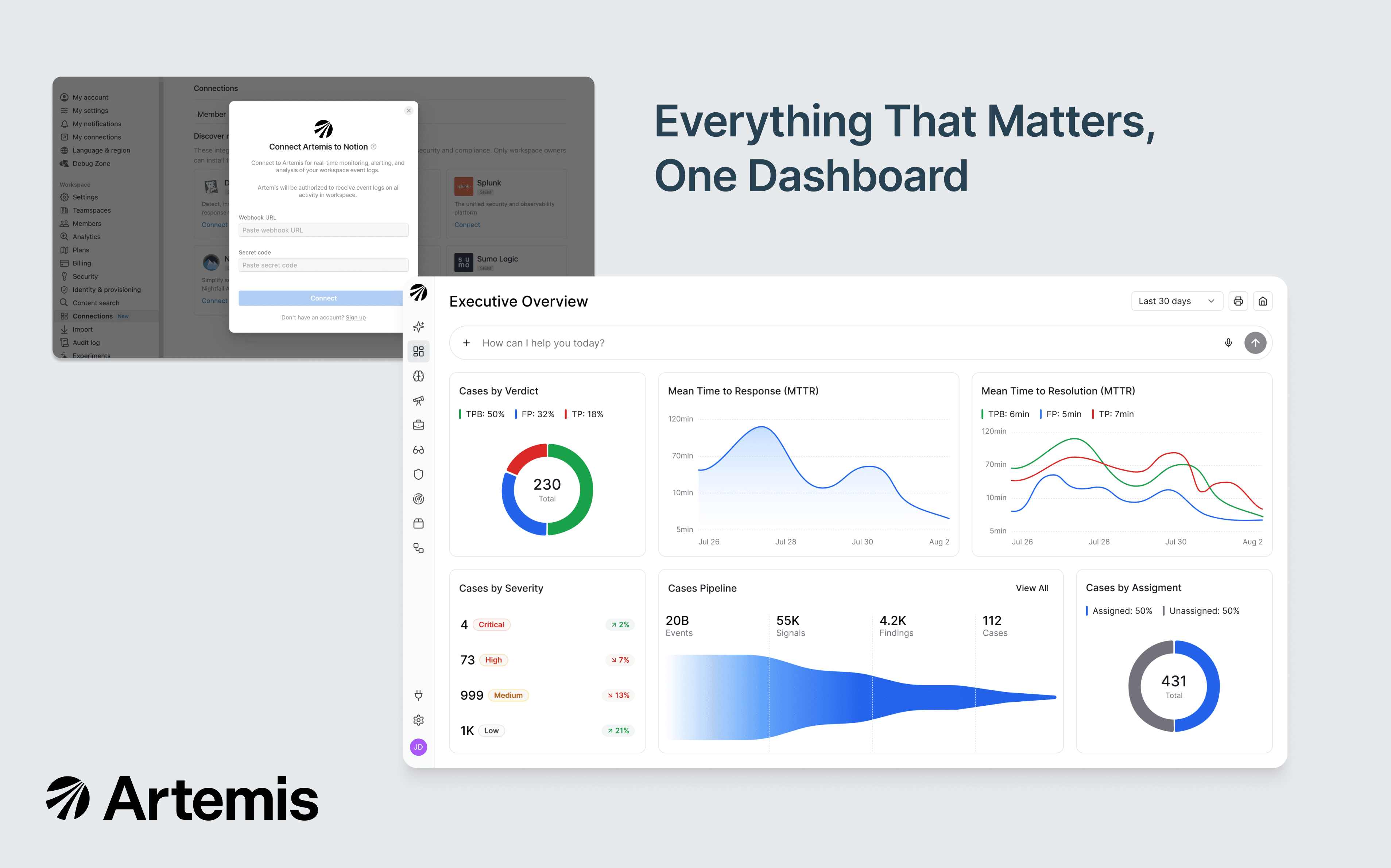 Monitor your Notion audit logs with SIEM purpose-built for AI-speed attacks