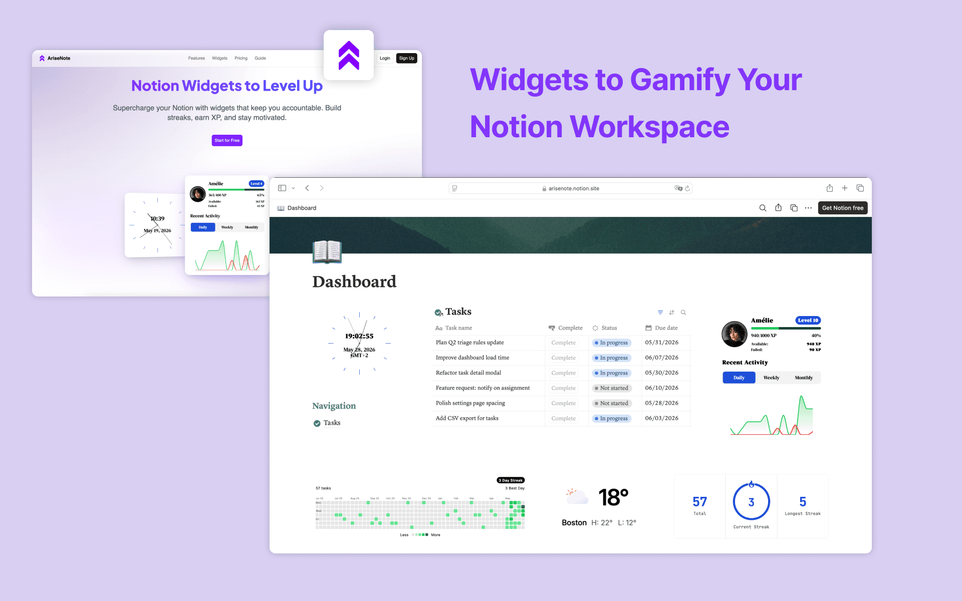 New generation of Notion widgets