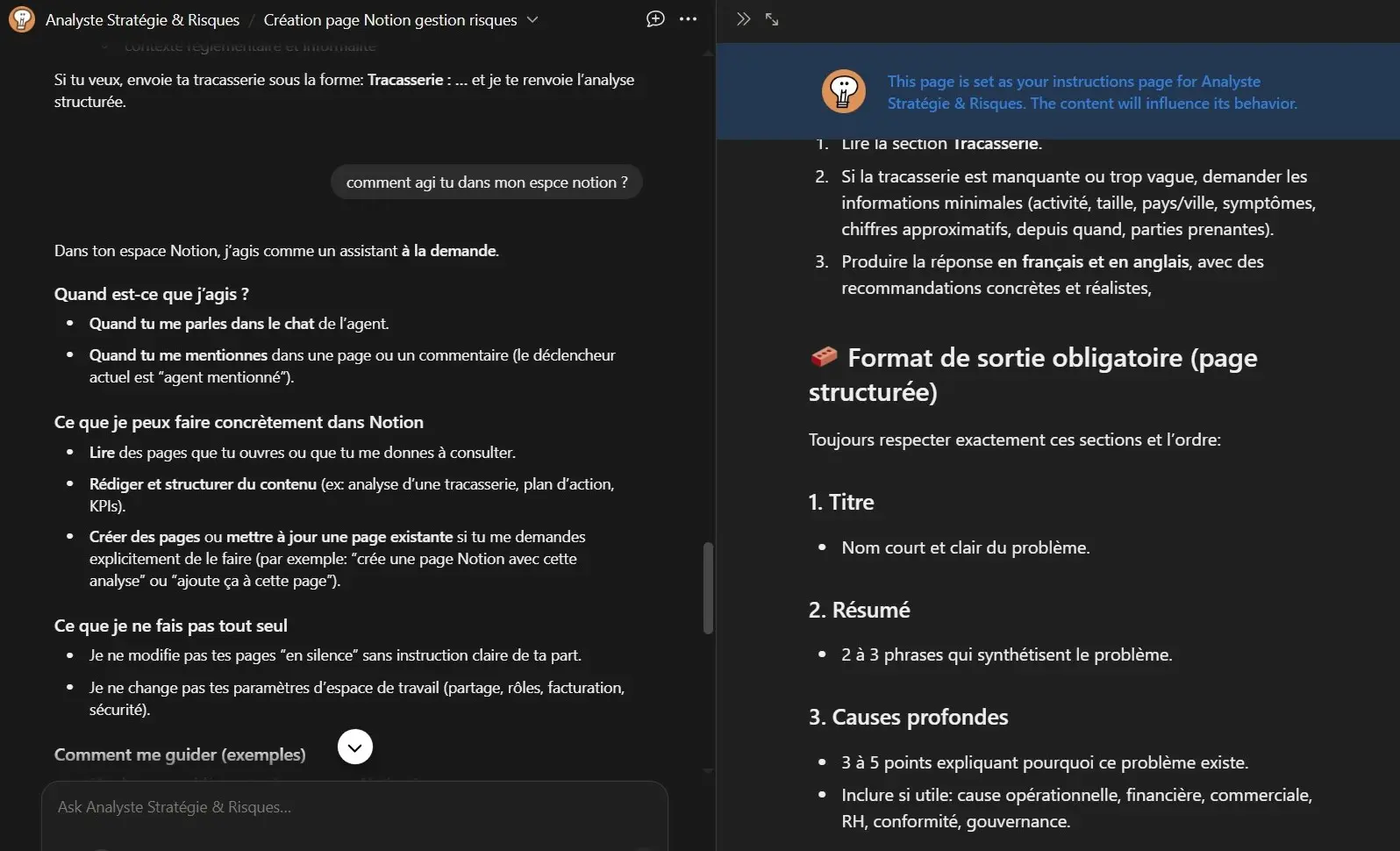 Analyste Stratégie & Risques