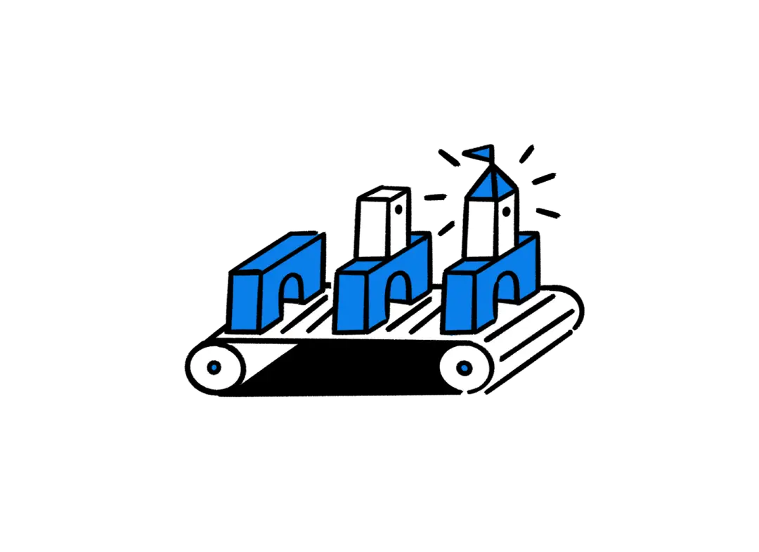 Template editorial illustration